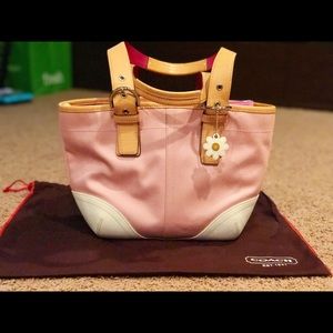Authentic Pink Coach Purse (Never used!)